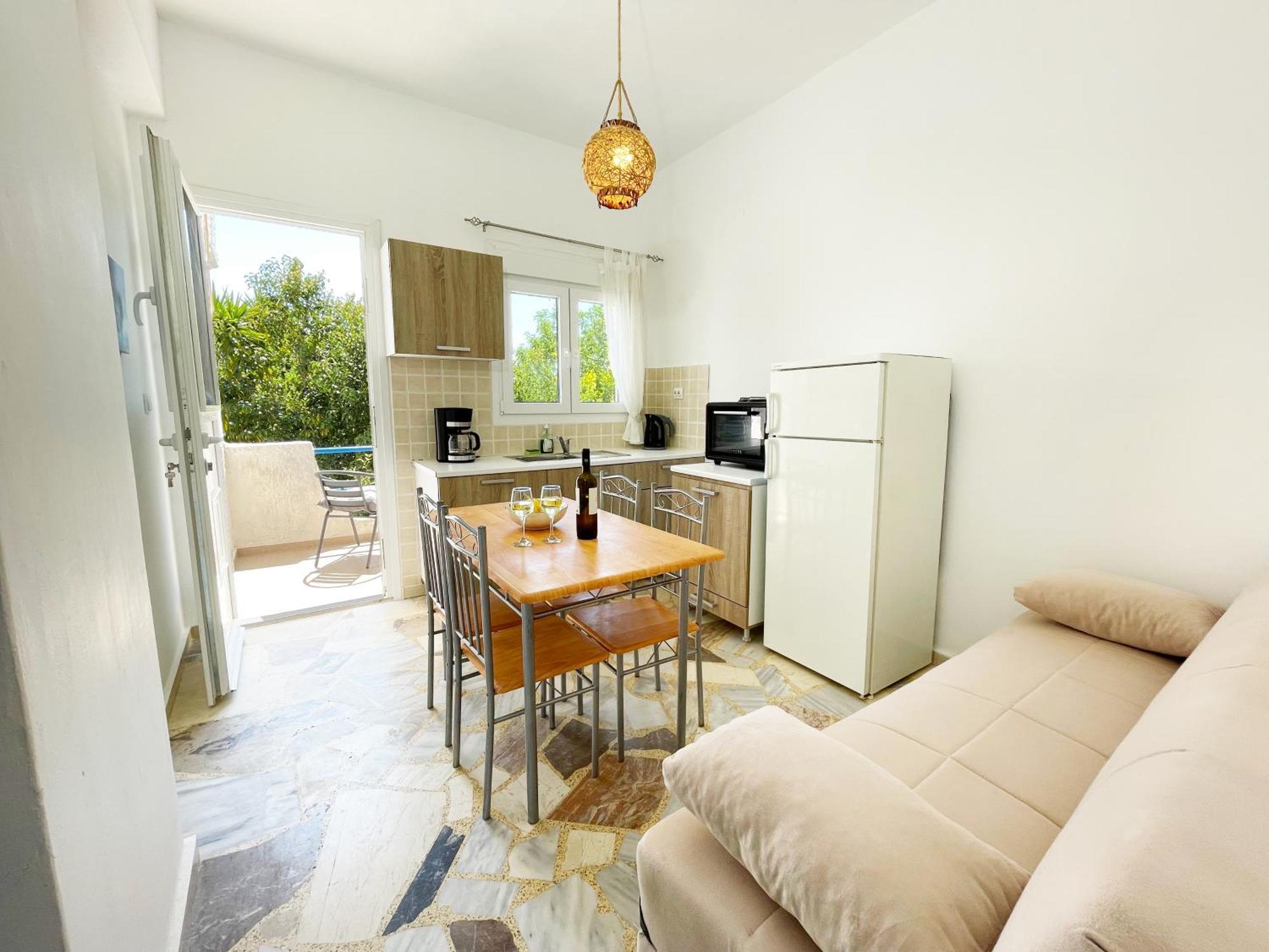 Odysseas Apartments 2 Marathókampos エクステリア 写真