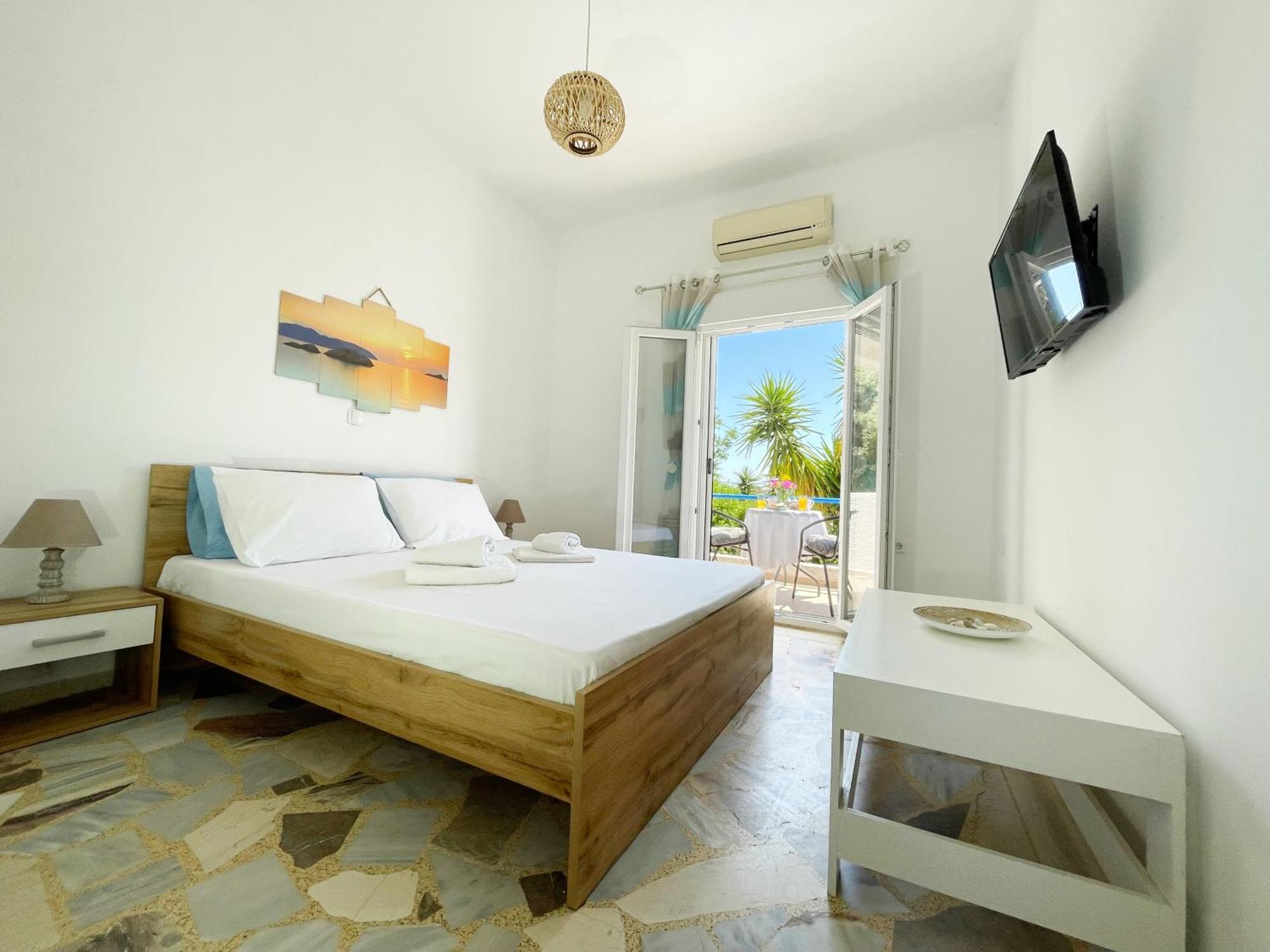 Odysseas Apartments 2 Marathókampos エクステリア 写真